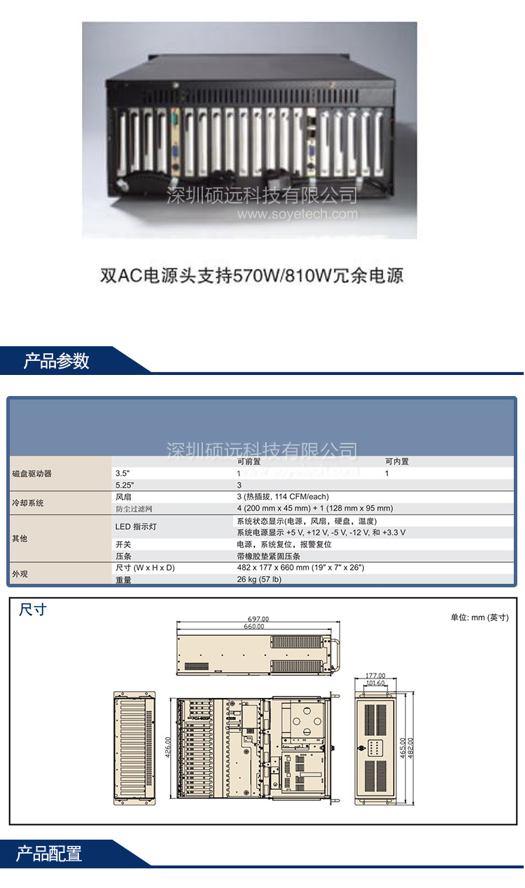 IPC-623 4U 20槽容錯式工業(yè)控制計算機