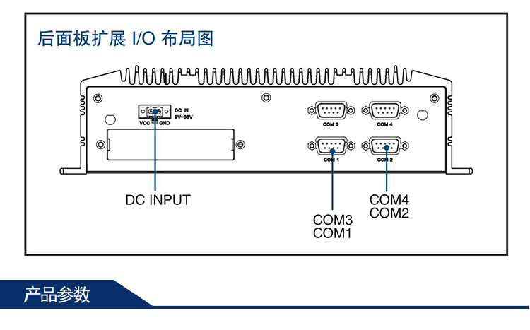 全新研華 無風(fēng)扇嵌入式工控機(jī) 豐富IO ARK-2000系列 ARK-2121L