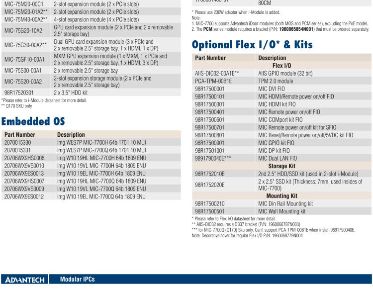 研華MIC-7700 Intel? 第六代/第七代 Core i 臺式機處理器緊湊型無風扇系統(tǒng)