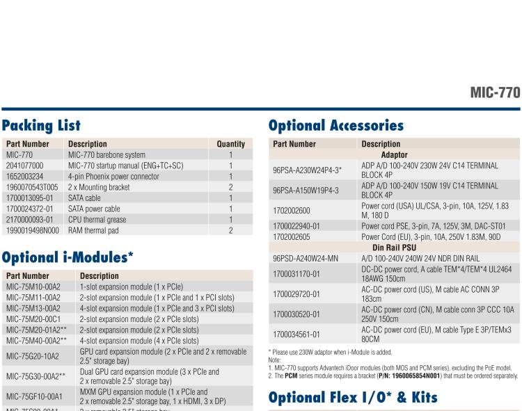 研華MIC-770 Intel? 第八/九代Core? i 臺式機處理器 (LGA 1151)緊湊型無風(fēng)扇系統(tǒng)