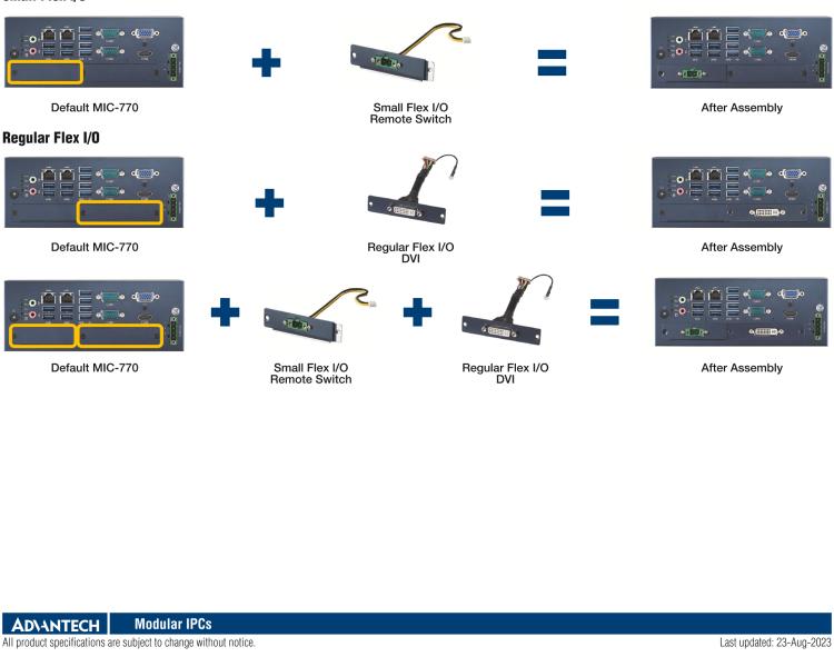 研華98R17500401 Regular Flex I/O for Remote Switch