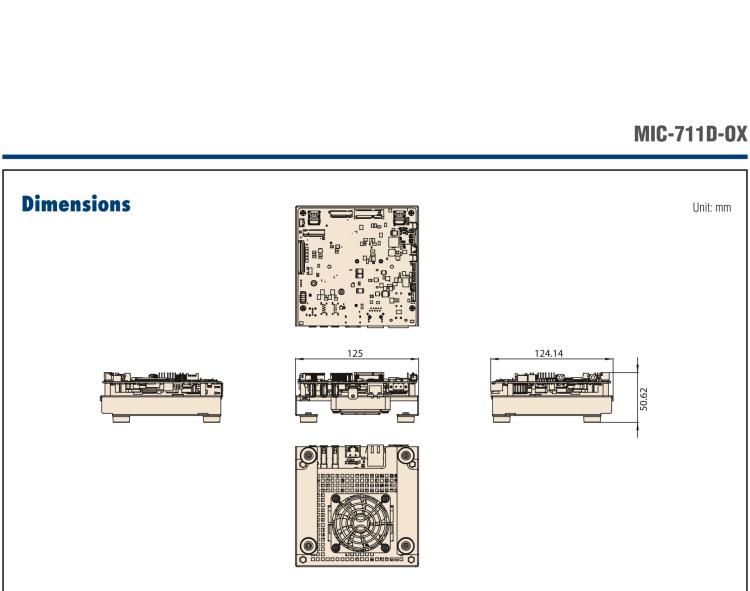 研華MIC-711D-OX MIC-711D-OX 是一款基于英偉達(dá)Jetson Orin NX 的 AI 開發(fā)套件，含有多個(gè) I/O 接口，使客戶可以靈活開發(fā)新項(xiàng)目。