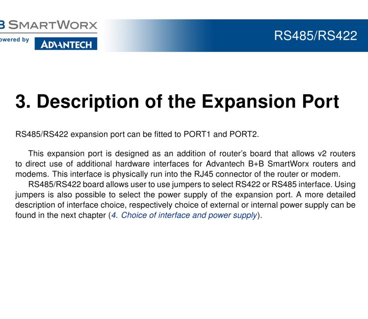 研華BB-B-XC-485-422 Expansion board for v2 routers - RS485/422