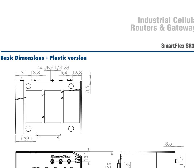 研華BB-SR30408025 SmartFlex, EMEA/LATAM/APAC, 2x ETH, PoE PSE, Metal, ACC Int.