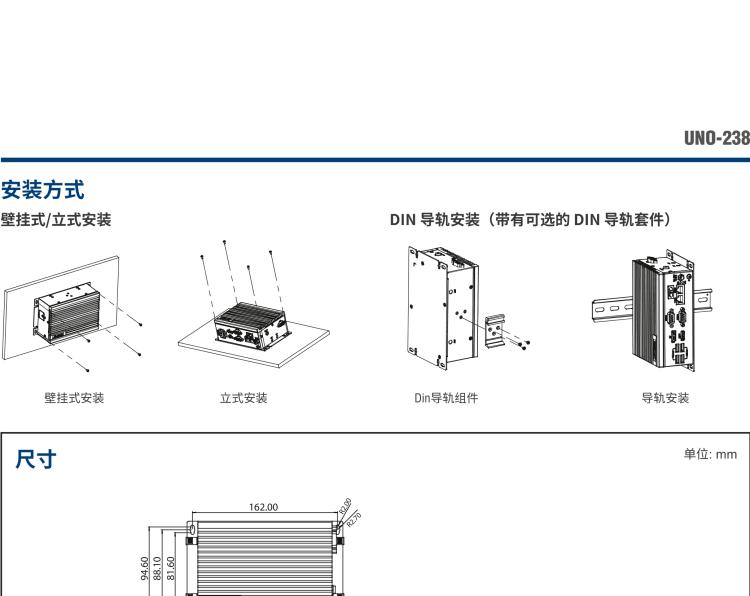 研華UNO-238 搭載Intel? Core? i CPU 的緊湊型物聯(lián)網(wǎng)邊緣計(jì)算平臺(tái)