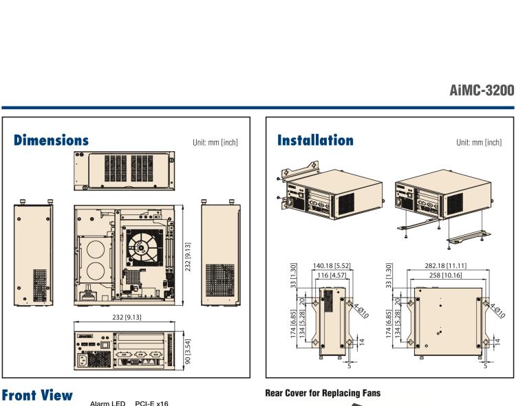 研華AiMC-3200 智能微型工控機(jī)，Intel Core i7/i5/i3 CPU,2 擴(kuò)展槽，250W 80 Plus PSU