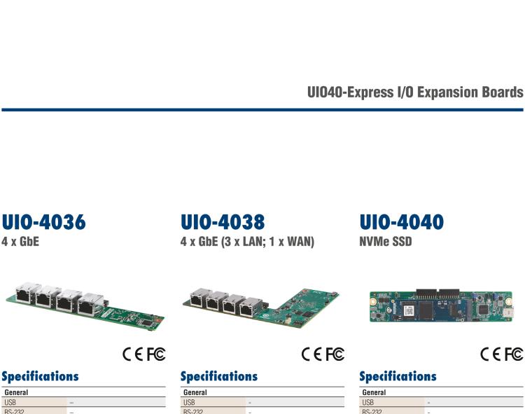 研華UIO-4040 UIO40-Express I/O 擴(kuò)展卡，支持 NNMe SSD