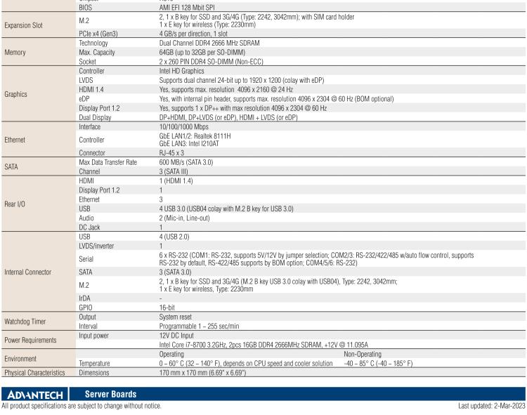 研華AIMB-286 Intel? 第8/9代 Core? i 系列處理器，搭載Intel H310芯片組。超薄設(shè)計(jì)，結(jié)構(gòu)緊湊。