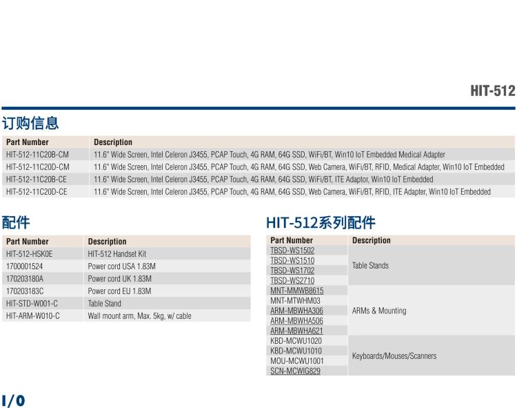 研華HIT-512 11.6" 一體式信息終端，專為醫(yī)療與智能零售而設(shè)計(jì)