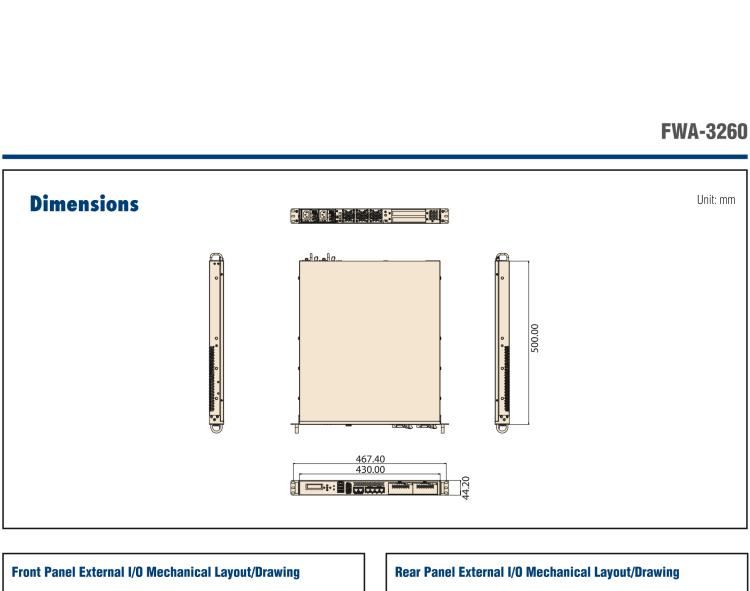 研華FWA-3260 基于Intel? Broadwell XeonTM D-1500系列處理器 1U機架式網(wǎng)絡應用平臺