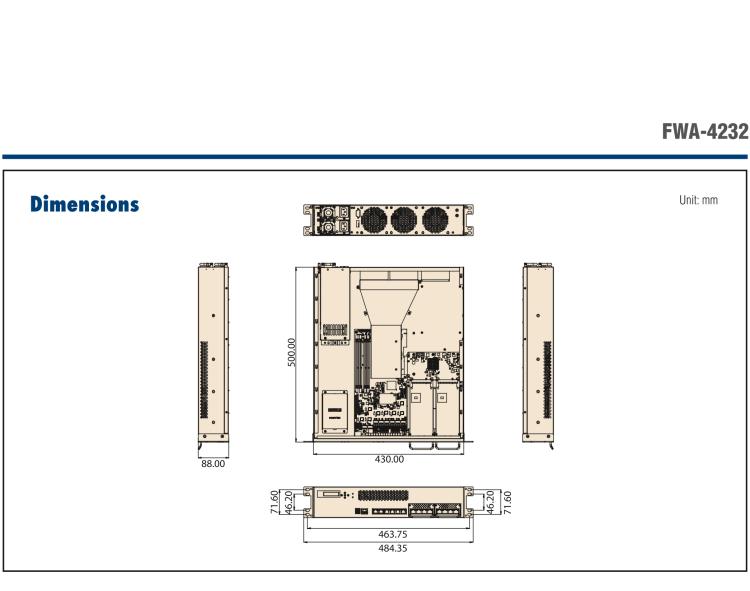 研華FWA-4232 基于Intel? Haswell XeonTM E3/CoreTM/ PentiumTM/CeleronTM系列處理器 2U機(jī)架式網(wǎng)絡(luò)應(yīng)用平臺