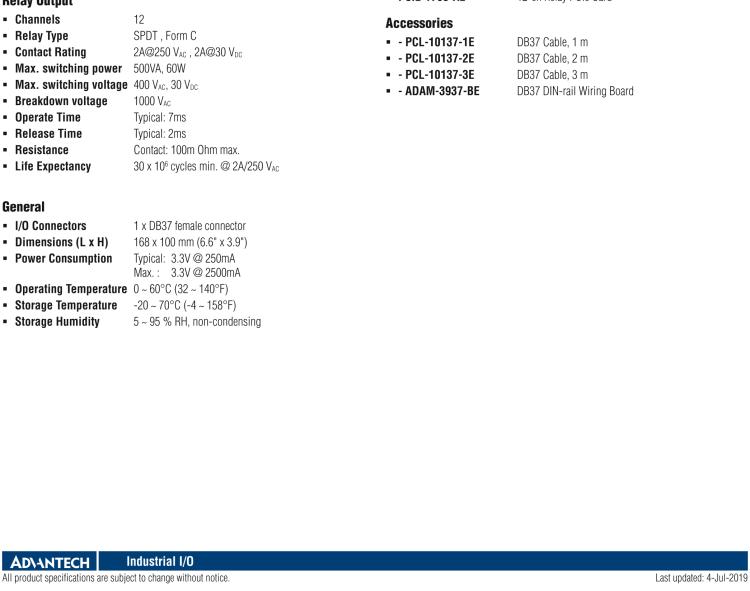 研華PCIE-1765 12 通道繼電器PCIE Card