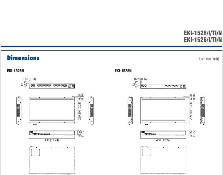 研華EKI-1526T 16端口RS-232/422/485串口設備聯(lián)網(wǎng)服務器 w/ DC 輸入