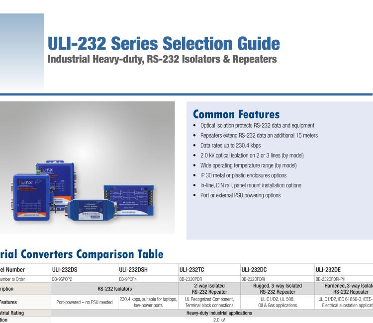 研華BB-9SPOP2 ULI-232DS 9針RS-232隔離器，DB9公頭至DB9母頭，端口供電